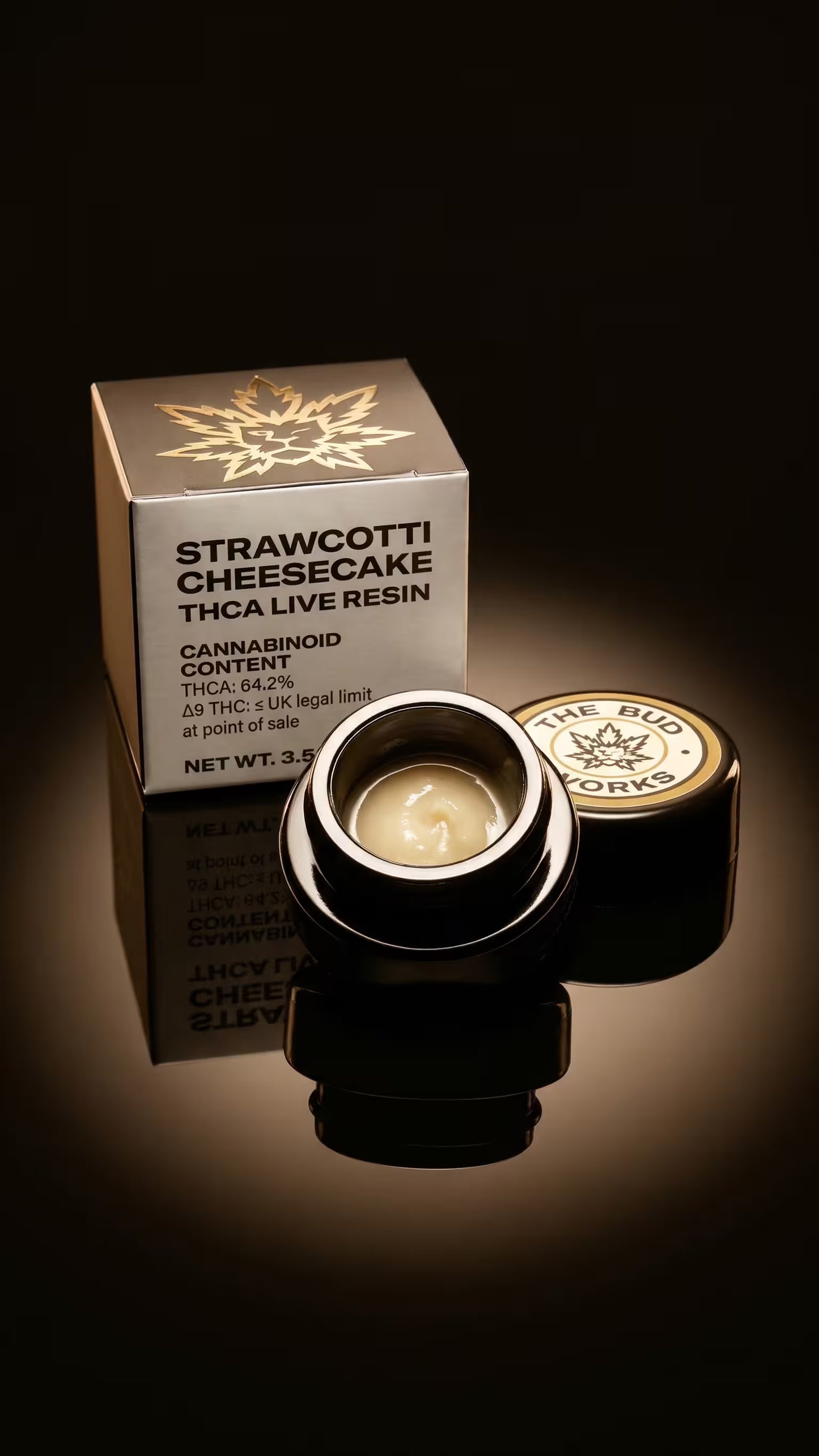 StrawCotti Cheesecake THCA Live Resin