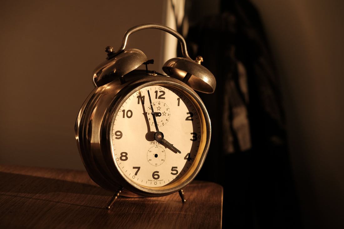 dark moody clock