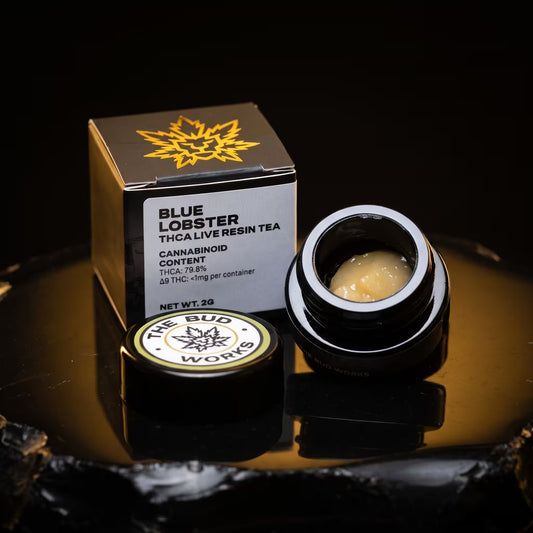 BLUE LOBSTER THCA LIVE RESIN HEMP TEA EXTRACT
