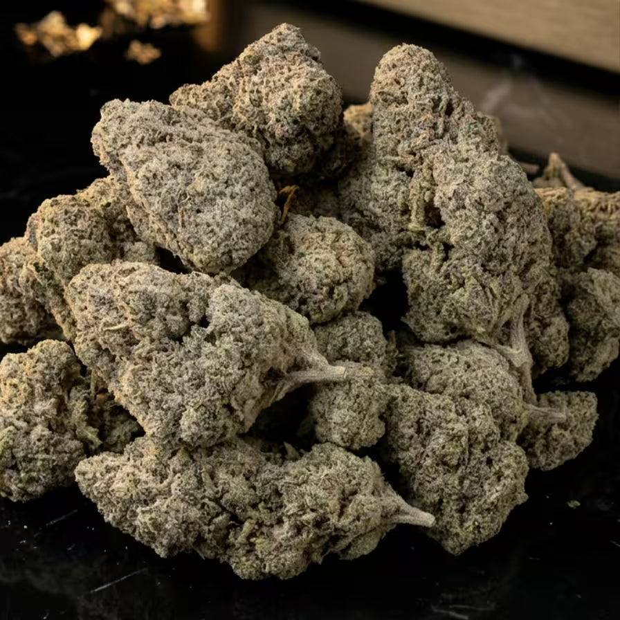 FROSTED SNOWFLAKE THCA HEMP TEA FLOWER