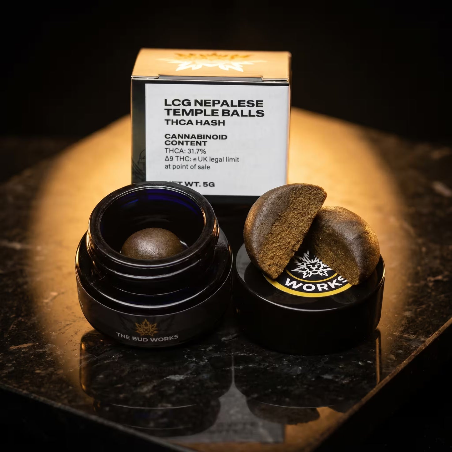 THCA NEPALEASE TEMPLE BALL HASH - LCG