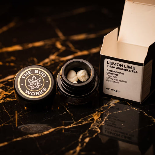 LEMON LIME THCA CRUMBLE TEA EXTRACT