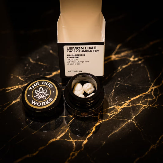 LEMON LIME THCA CRUMBLE TEA EXTRACT