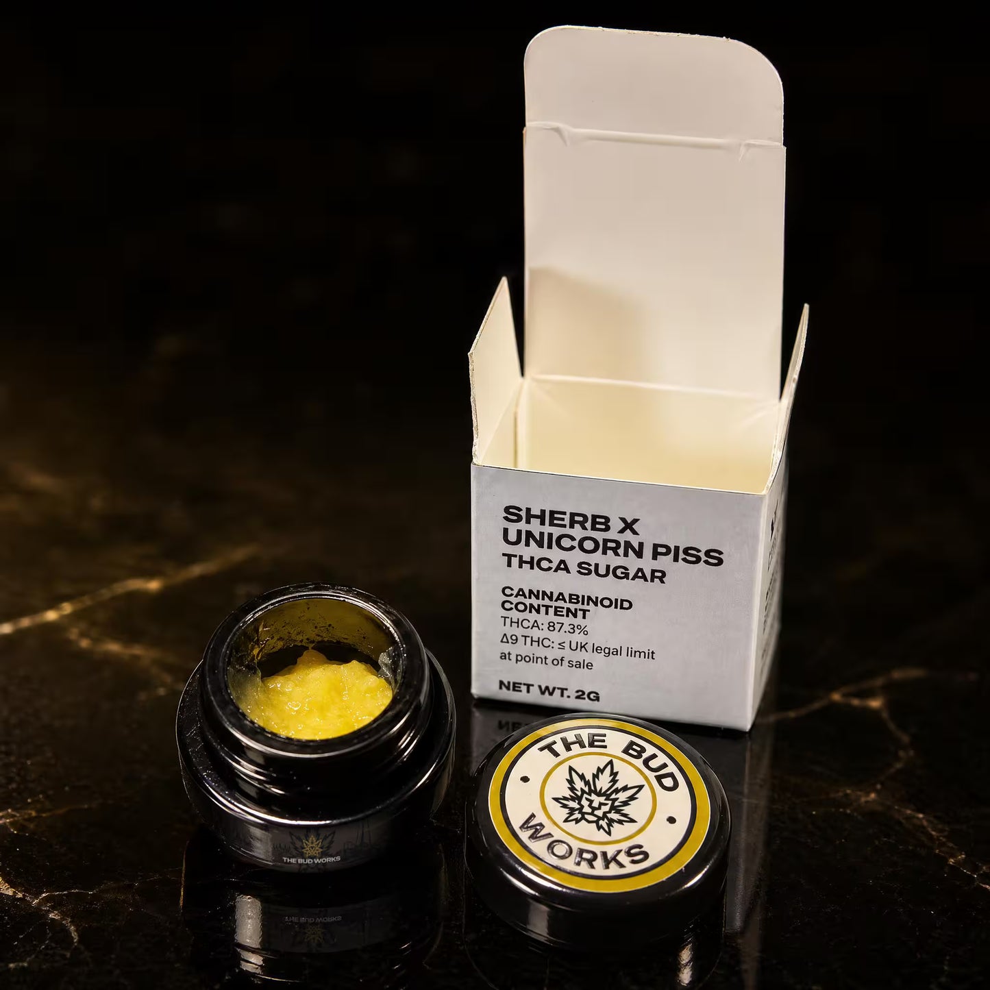 SHERB X UNICORN PISS THCA SUGAR