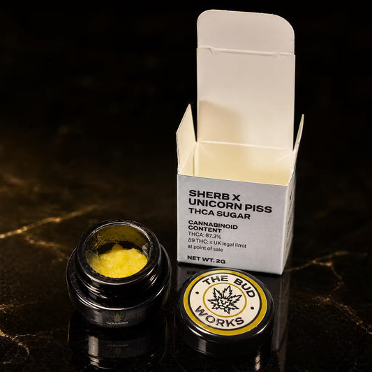 SHERB X UNICORN PISS THCA SUGAR