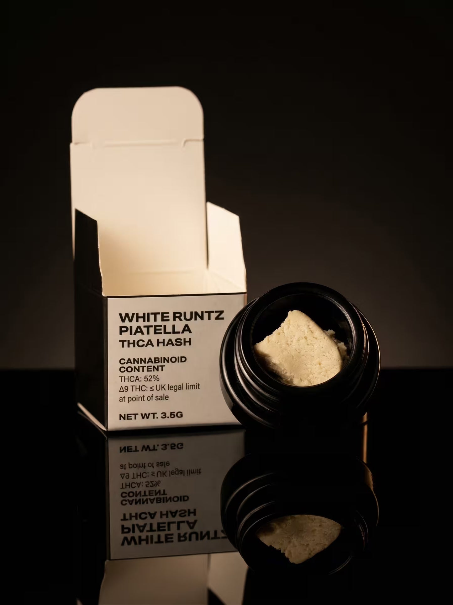 White Runtz Piatella THCA Hash